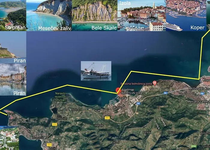 Nautilus, Nearby Svetilnik Izola