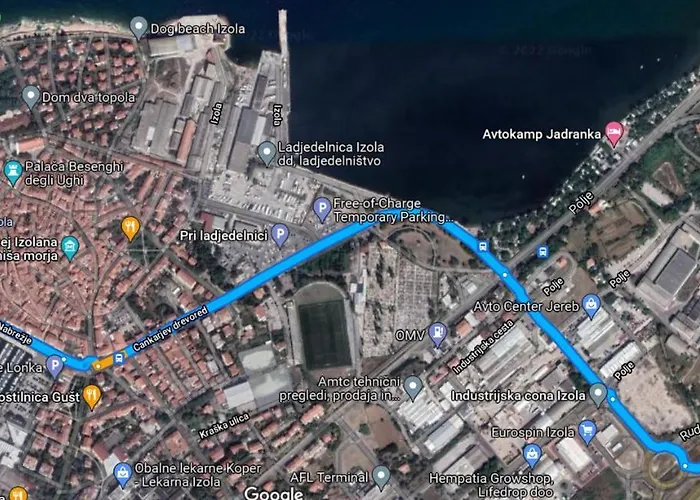 Nautilus, Nearby Svetilnik Izola